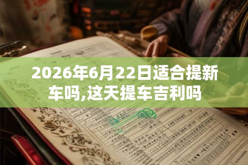 2026年6月22日适合提新车吗,这天提车吉利吗 2026年6月22日适合提新车吗,这天提车吉利吗