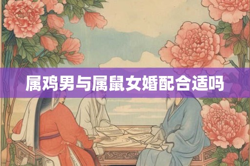 属鸡男与属鼠女婚配合适吗