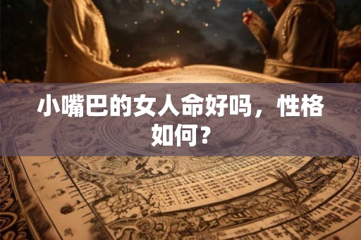 小嘴巴的女人命好吗,性格如何? 小嘴巴的女人命好吗,性格如何?
