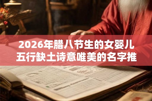 2026年腊八节生的女婴儿五行缺土诗意唯美的名字推荐