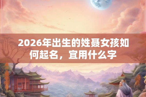 2026年出生的姓聂女孩如何起名，宜用什么字