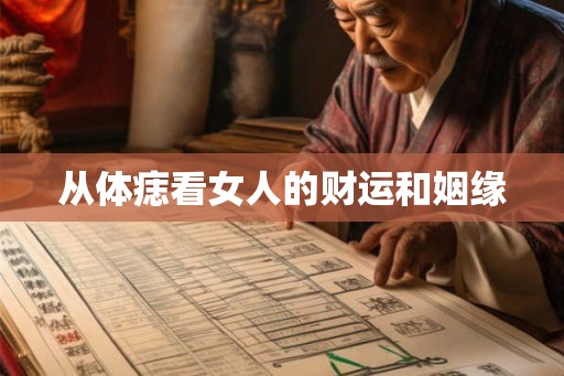 从体痣看女人的财运和姻缘