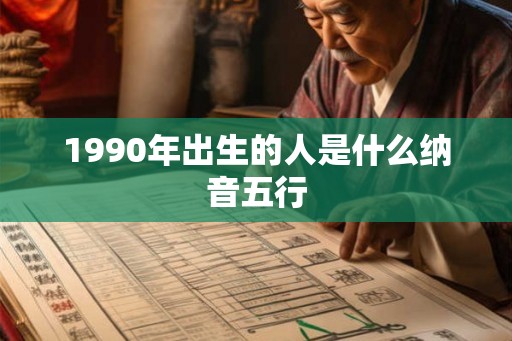 1990年出生的人是什么纳音五行