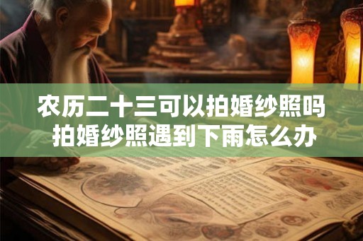 农历二十三可以拍婚纱照吗 拍婚纱照遇到下雨怎么办 农历二十三可以拍婚纱照吗 拍婚纱照遇到下雨怎么办