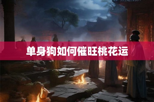 单身狗如何催旺桃花运