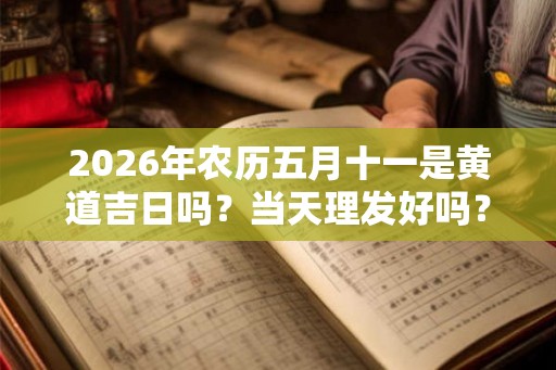 2026年农历五月十一是黄道吉日吗？当天理发好吗？