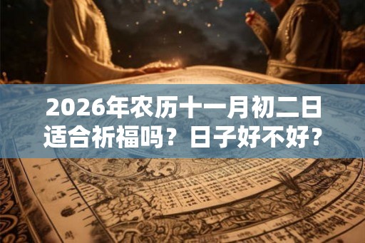 2026年农历十一月初二日适合祈福吗？日子好不好？