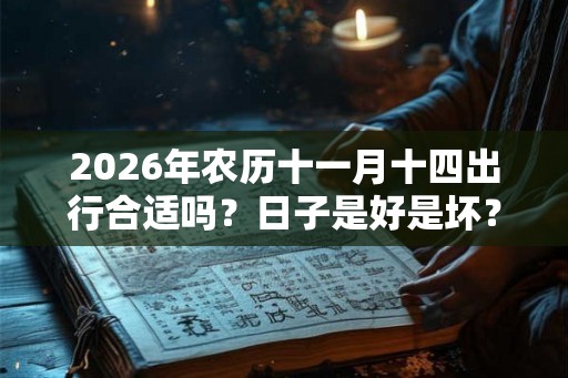 2026年农历十一月十四出行合适吗？日子是好是坏？