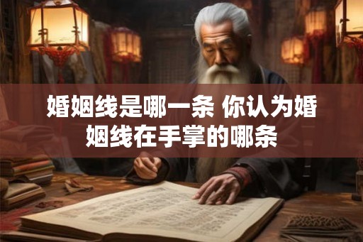 婚姻线是哪一条 你认为婚姻线在手掌的哪条 婚姻线是哪一条 你认为婚姻线在手掌的哪条