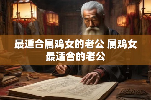 最适合属鸡女的老公 属鸡女最适合的老公