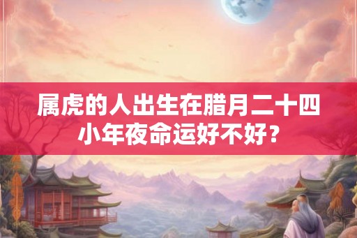 属虎的人出生在腊月二十四小年夜命运好不好？