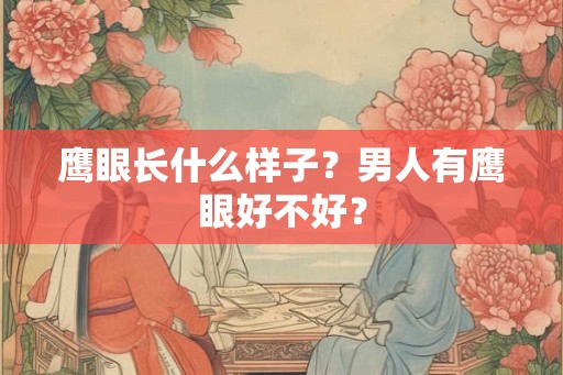 鹰眼长什么样子？男人有鹰眼好不好？