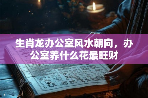 生肖龙办公室风水朝向,办公室养什么花最旺财 生肖龙办公室风水朝向,办公室养什么花最旺财