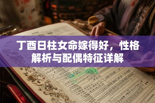 丁酉日柱女命嫁得好，性格解析与配偶特征详解