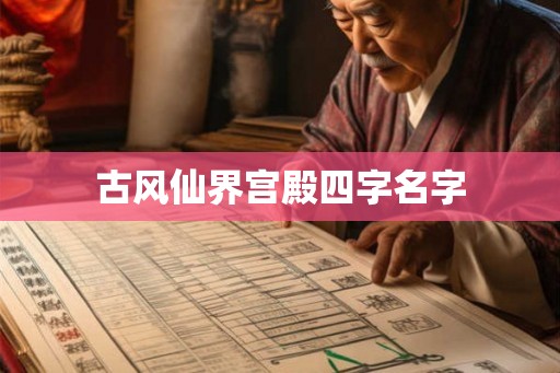 古风仙界宫殿四字名字