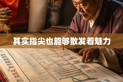其实指尖也能够散发着魅力