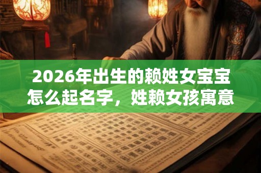 2026年出生的赖姓女宝宝怎么起名字，姓赖女孩寓意好的名字