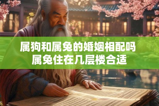 属狗和属兔的婚姻相配吗 属兔住在几层楼合适