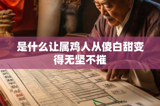是什么让属鸡人从傻白甜变得无坚不摧