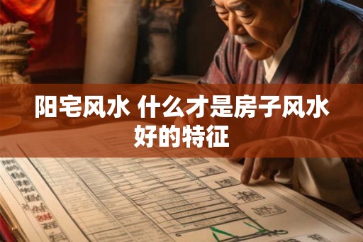 阳宅风水 什么才是房子风水好的特征