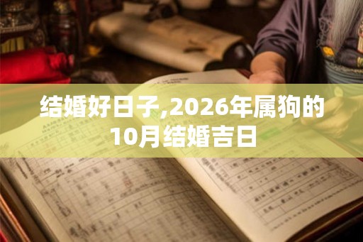 结婚好日子,2026年属狗的10月结婚吉日