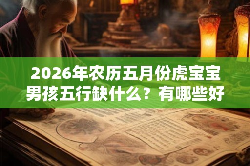 2026年农历五月份虎宝宝男孩五行缺什么？有哪些好听名字？
