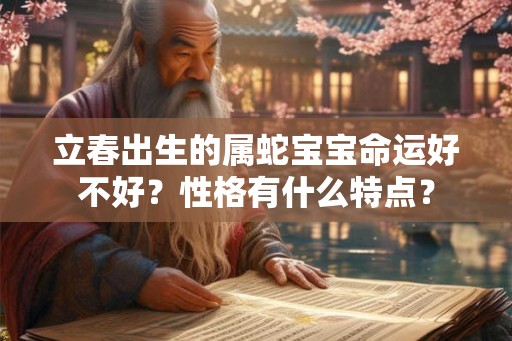 立春出生的属蛇宝宝命运好不好？性格有什么特点？
