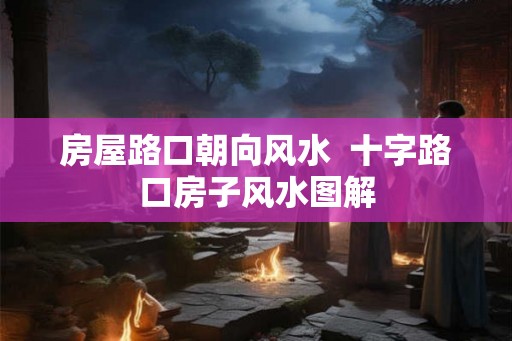 房屋路口朝向风水  十字路口房子风水图解