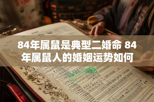 84年属鼠是典型二婚命 84年属鼠人的婚姻运势如何