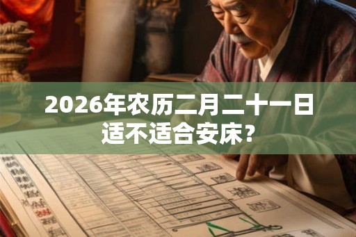 2026年农历二月二十一日适不适合安床？
