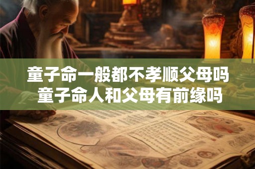 童子命一般都不孝顺父母吗 童子命人和父母有前缘吗