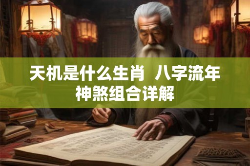 天机是什么生肖  八字流年神煞组合详解