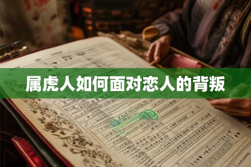 属虎人如何面对恋人的背叛