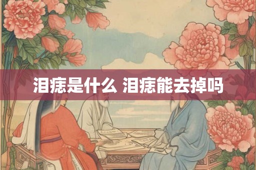泪痣是什么 泪痣能去掉吗 泪痣是什么 泪痣能去掉吗