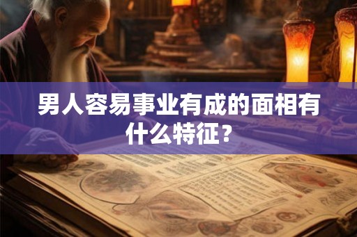 男人容易事业有成的面相有什么特征? 男人容易事业有成的面相有什么特征?