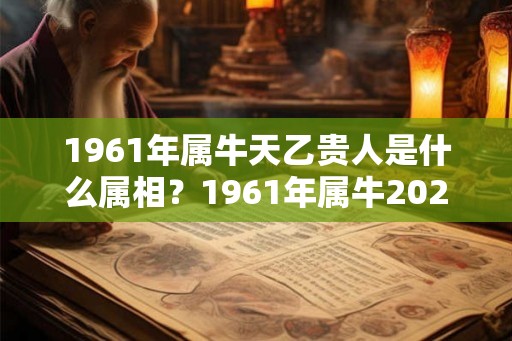 1961年属牛天乙贵人是什么属相？1961年属牛2026年运势好吗？