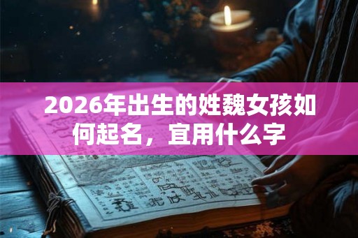 2026年出生的姓魏女孩如何起名，宜用什么字