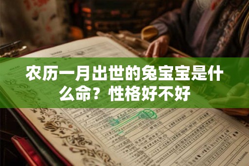农历一月出世的兔宝宝是什么命？性格好不好
