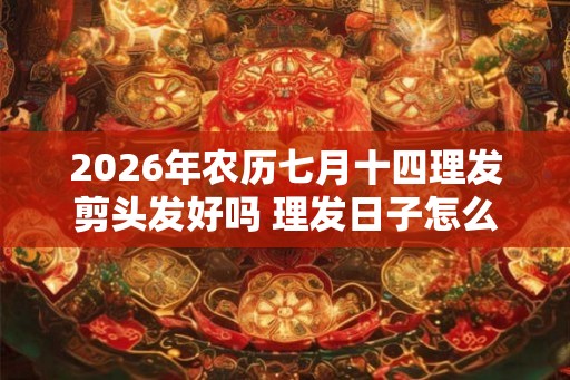 2026年农历七月十四理发剪头发好吗 理发日子怎么看