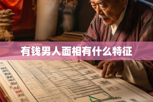 有钱男人面相有什么特征