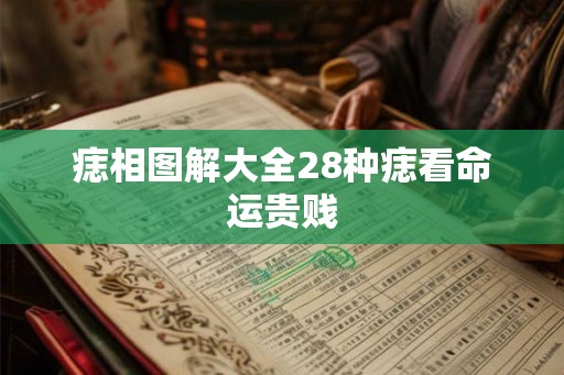 痣相图解大全28种痣看命运贵贱