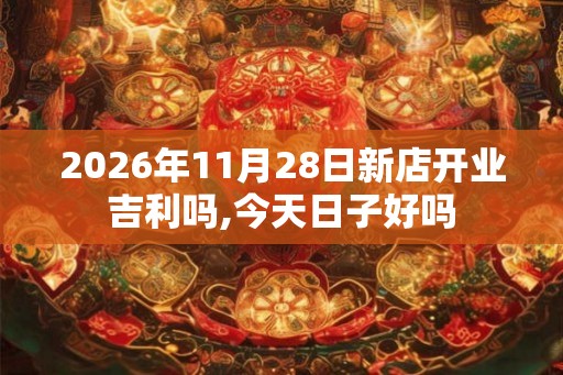 2026年11月28日新店开业吉利吗,今天日子好吗