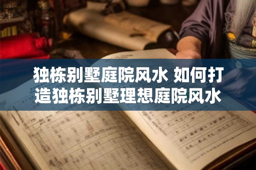 独栋别墅庭院风水 如何打造独栋别墅理想庭院风水