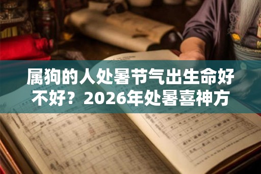 属狗的人处暑节气出生命好不好？2026年处暑喜神方位