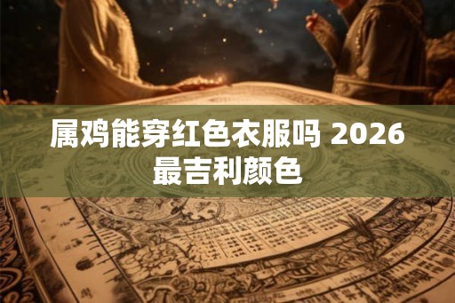 属鸡能穿红色衣服吗 2026最吉利颜色