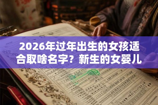 2026年过年出生的女孩适合取啥名字？新生的女婴儿起名