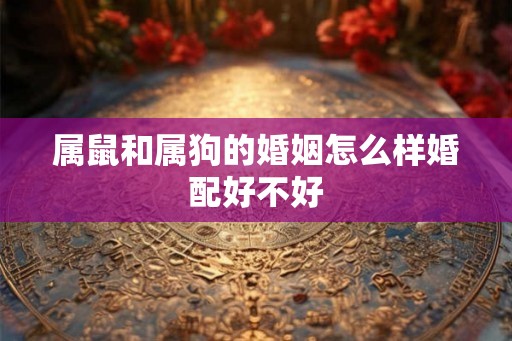 属鼠和属狗的婚姻怎么样婚配好不好 属鼠和属狗的婚姻怎么样婚配好不好