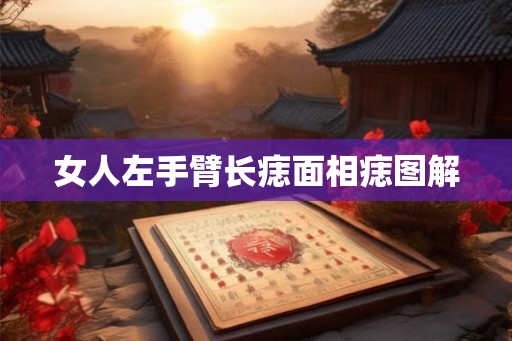 女人左手臂长痣面相痣图解