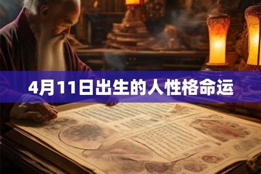 4月11日出生的人性格命运