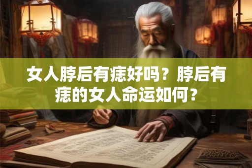 女人脖后有痣好吗？脖后有痣的女人命运如何？